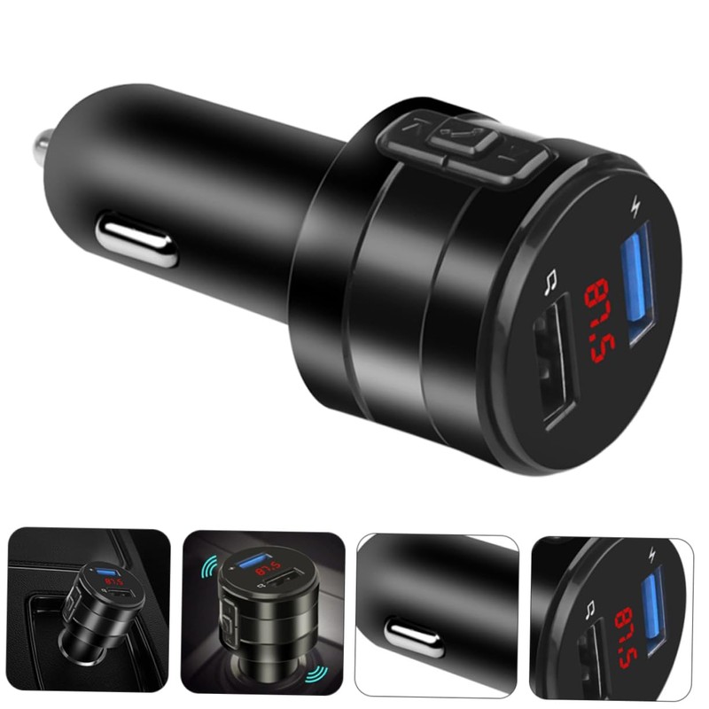 Gatuida Mp3 Player Input Dual Charging in-car Stereo Streaming Easy