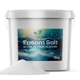 Epsom Salt Epsom Salt Magnesium Sulphate Food Grade Bath Salt in Bucket Premium Quality (1 kg)