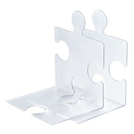 Han Puzzle CD Stand/Bookend, Sleek, Innovative And Very Stable Set of 2, can be linked.