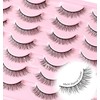 FenixLash False Eyelashes Natural Lashes Wispy Fake Eyelash Cat Eye