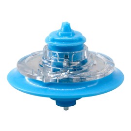 Infinity Nado Kreisel und 2 Aufsetzbare Ringe – Exklusives 3-in-1-Set mit 1 blauen Mini-Kreisel und 2 aufsetzbaren Ringen, Spielzeug für Kinder ab 5 Jahren, Battle Tops Kreisel Launcher, Spinning Tops