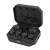7pcs Electronic Dice LED Rechargeable with Charging Compartment Light Up