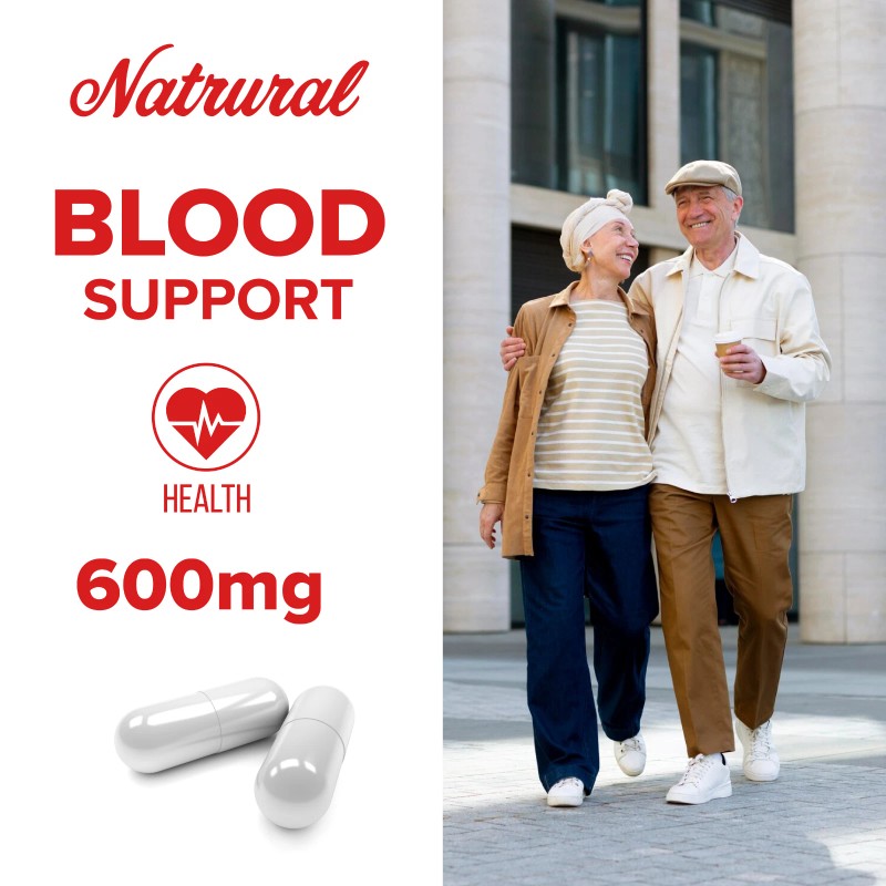 Trusted Relief Blood Support Capsules Blood Health Pills (60 Capsules)