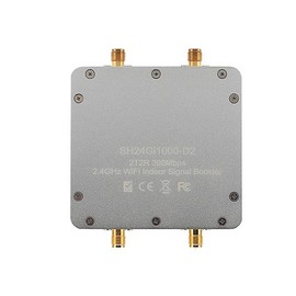 Sunhans Dual Antenna WiFi Signal Booster 1000mW 2.4 G 2T2R / 300Mbps WiFi Signal Amplifier Repeater Extender SH24Gi1000-D2 for Routers, IP Camera, UAV, IP Cameras, RC Equipment