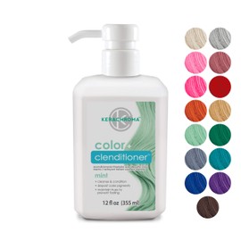 KERACHROMA Kerachroma Clenditioner MINT Hair Dye - Semi Permanent Hair Color Depositing Conditioner, Cruelty-free, 12 Fl. Oz.