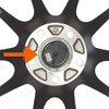 Circuit Performance 72.56mm OD to 65.1mm ID Silver Aluminum Hub