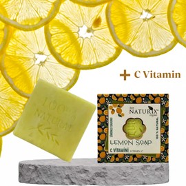 Organic Bar Soap Moisturizing Soap Made from Natural Oil | Hair Hand Face Body Bath Wash | Skin Care Cleanser Shampoo (Lemon)