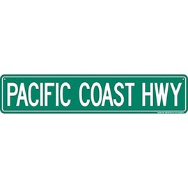 Signs 4 Fun SSPCH2 Pacific Coast Highway Street Sign