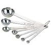 Nagao 18-8 Stainless Steel Extra Thick Measuring Spoons, Set of