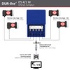 Dur-Line Multiswitch Type 4 in/1 out DiSEqC Switch 4/1 with