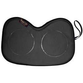 Skwoosh Dragon Boat AGP Gel Pad for Rowing, Sculling, Sweep, Concept2, Ergo Training, WaterRower | Made in USA (Black)