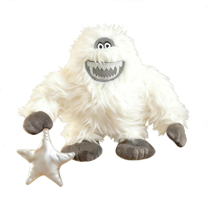 Christmas Tree Topper, 27cm/11 Inch Abominable Snowman, Abominable Snowman Plush,