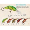 Rebel Lures Original Realistic Crawfish Crankbait Fishing Lure, Nest Robber,