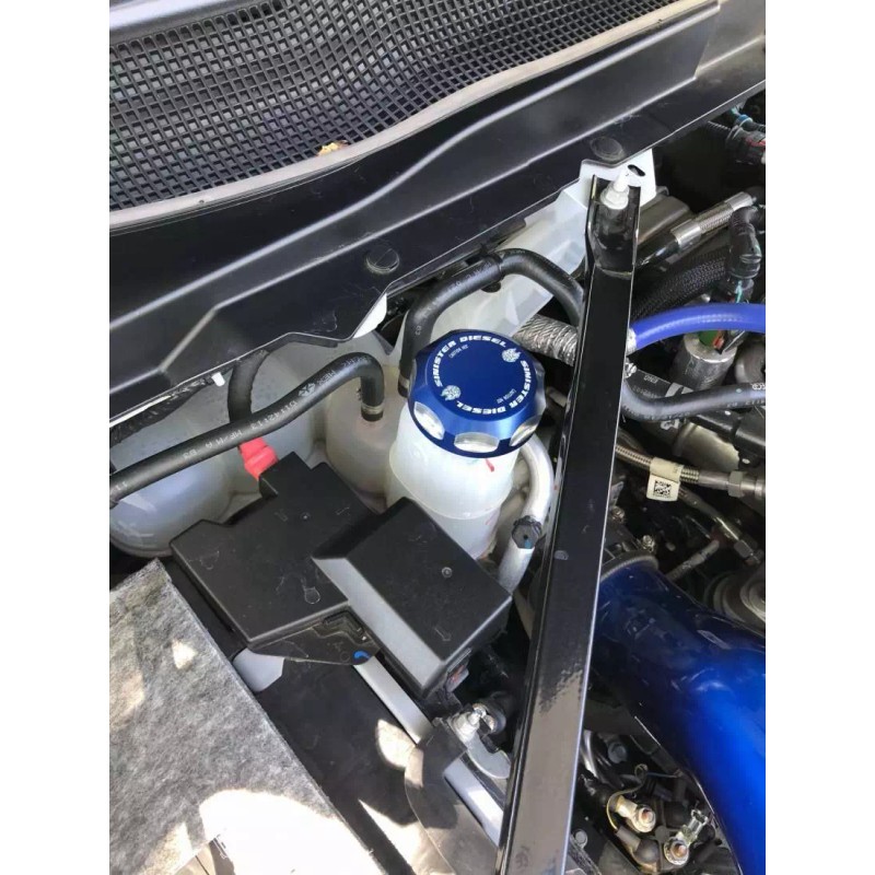 Sinister Diesel Coolant Reservoir (Degas) Cap for 2013-2019 Cummins 6.7L