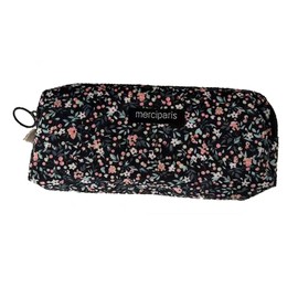 Qiwenr Pencil case with pencil case, black, NO