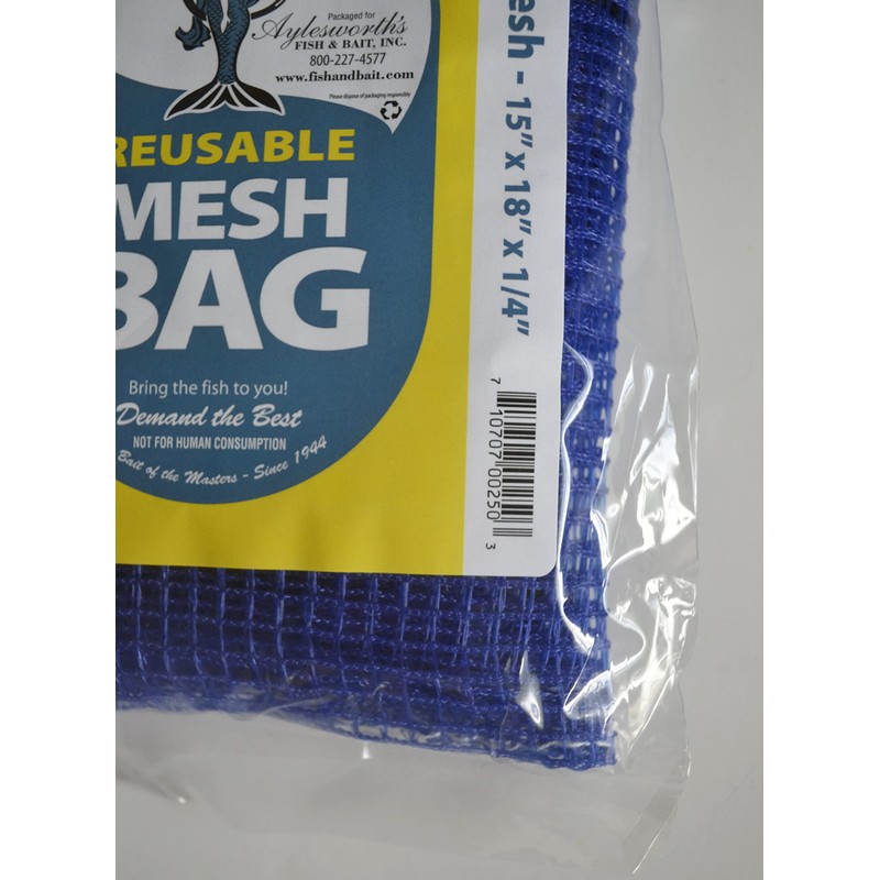 Baitmasters Reusable Fish Chum Mesh Bag Dispenser - Small Hole