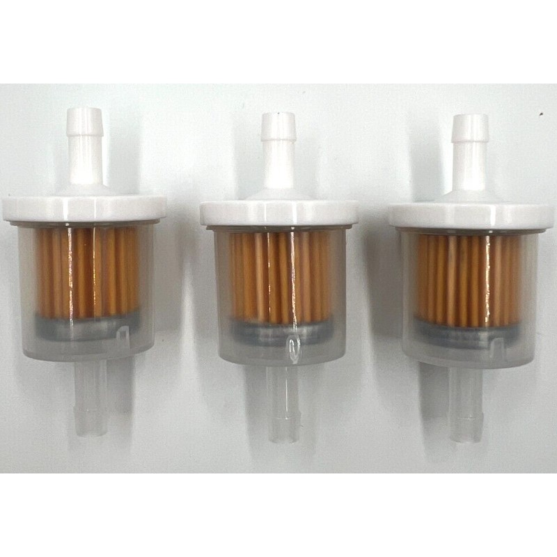 KINDZA 5 Feet 1/4 inch ID Fuel Line Hose Kit