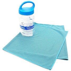 All Cool CT001 Cooling Towel, Heatstroke Prevention, Cool Item, Cool Towel, blue