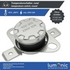 Lumonic KSD301 Round Temperature Switch, 200 °C ± 5 °C,