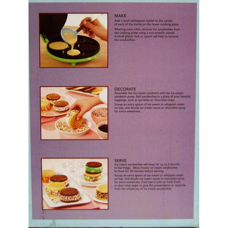 Homemade Ice Cream Sandwich Maker