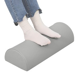 TanYoo Foot Rest Pillow Foot Rest Cushion for Office Footrest Waterproof Cover for Under Desk Foot Rest Stand Telework Foot Swelling Anti-slip (Gray)