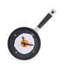 Wall Clock ABS Fried Egg Frying Pan Shape Silent Battery