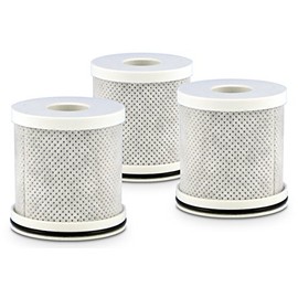 PuroSmart Carbon Filter 3-Pack | Replacement Carbon Prefilter Water Filtration Systems | Fits Faucet Mount or Counter Top RO