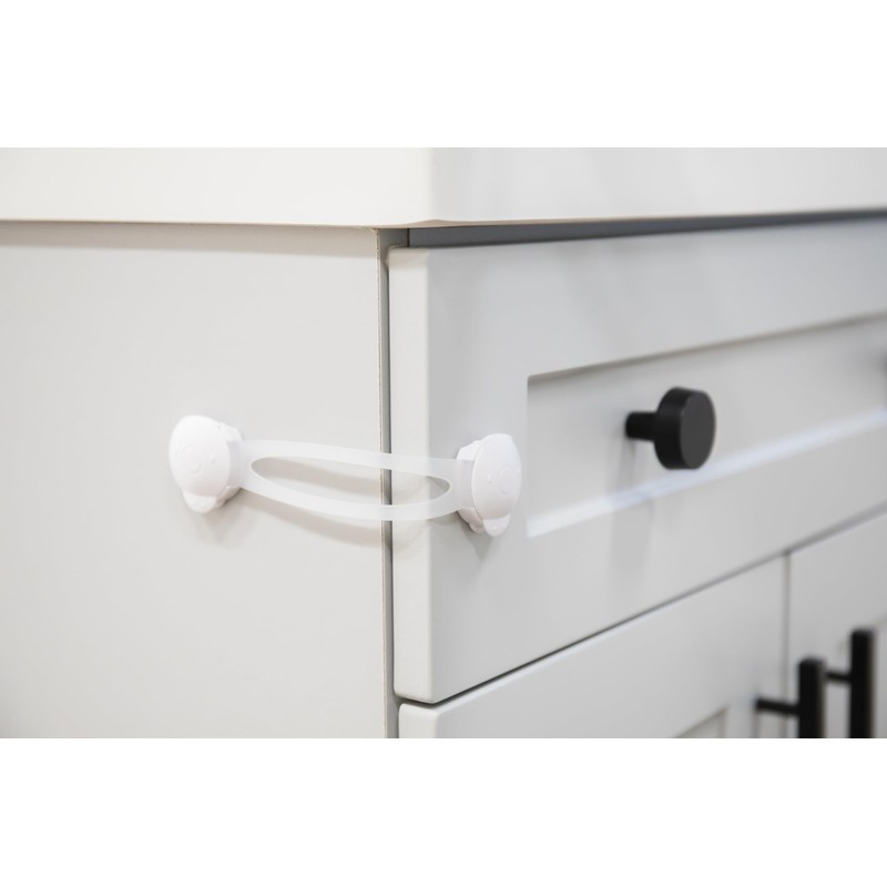Home Safety Multi-Purpose Adhesive Latch 3 Pack, Award-Winning Brand, Childproofing