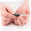 WOONEKY 6pcs Mini Folding Nail Files Double-sided Reusable Nail Files
