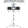 UFOND 22000 Lumen LED Work Light with Stand,3 Head Portable