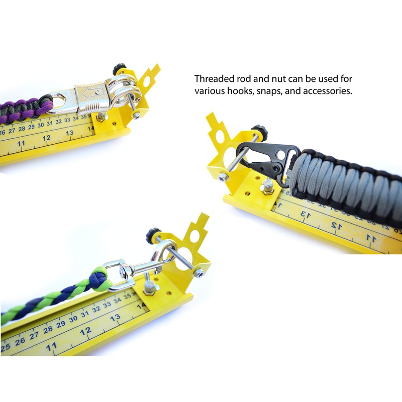 Acid Tactical® 15" Adjustable Paracord Jig - Lightweight Aluminum -