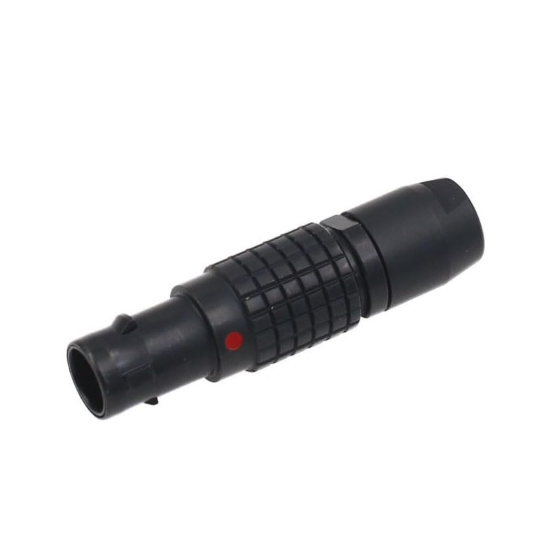 HangTon Black 0B FGG 302 2-Pin Male Plug Round Plug