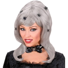 Ladies Spiderlady s With Spiders In Polybag Wig for Hair Accessory Fancy Dress