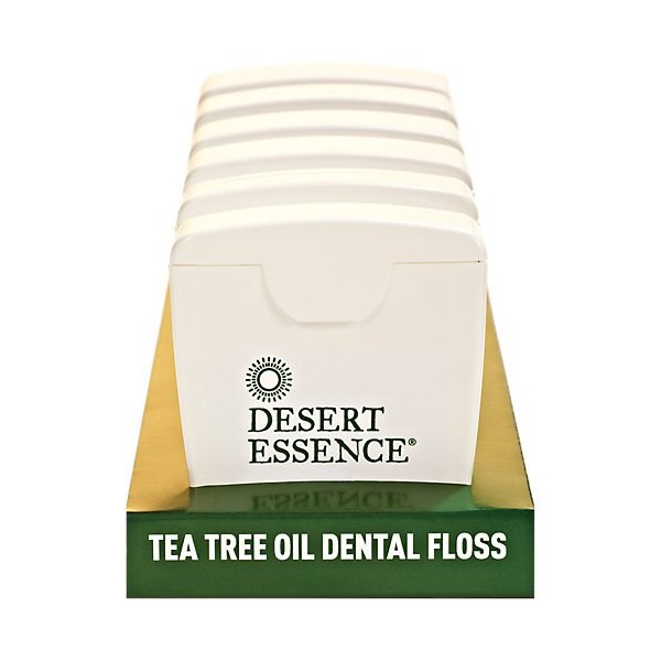 Desert Essence Dental Floss W/Tea Tree Oil 50 YD