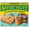 Nature Valley Soft Baked Muffin Bars, Chocolate Chip, Snack Bars,