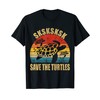Vintage Sksksk Save The Turtles T-shirt Ocean Turtle Lovers T-Shirt