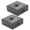 2Pcs HDMI BiDirection Switch Converter Switcher Splitter Hub HDCP 2x1