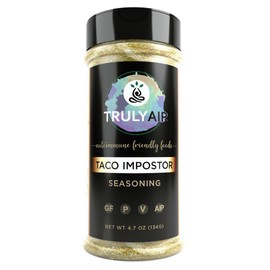 Truly AIP Taco Seasoning Mix - Paleo, Keto, Whole 30 & AIP Protocol Friendly - Great for Shrimp & Fish Tacos, Chicken, Salad, Delicious in Crunchy Taco Shells, Soft Burrito or Fajita