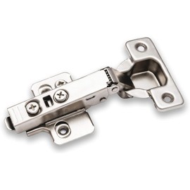 Berta 30-Pack Full Overlay Frameless Soft Closing European Hinges, 3D Adjustable Clip-On Concealed Kitchen Cabinet Door Hinges with Screws, New 2-Step Opening 86° and 105°