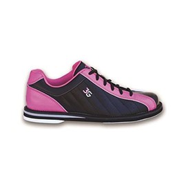 Bowlerstore Products 3G Ladies Kicks Bowling Shoes- Black/Pink (9 1/2 M US, Black/Pink)