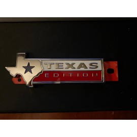 FORD MOTORS TEXAS EDITION FORD F150 F250 F350 TAILGATE DOOR EMBLEM BADGE REAR OEM GENUIN NEW