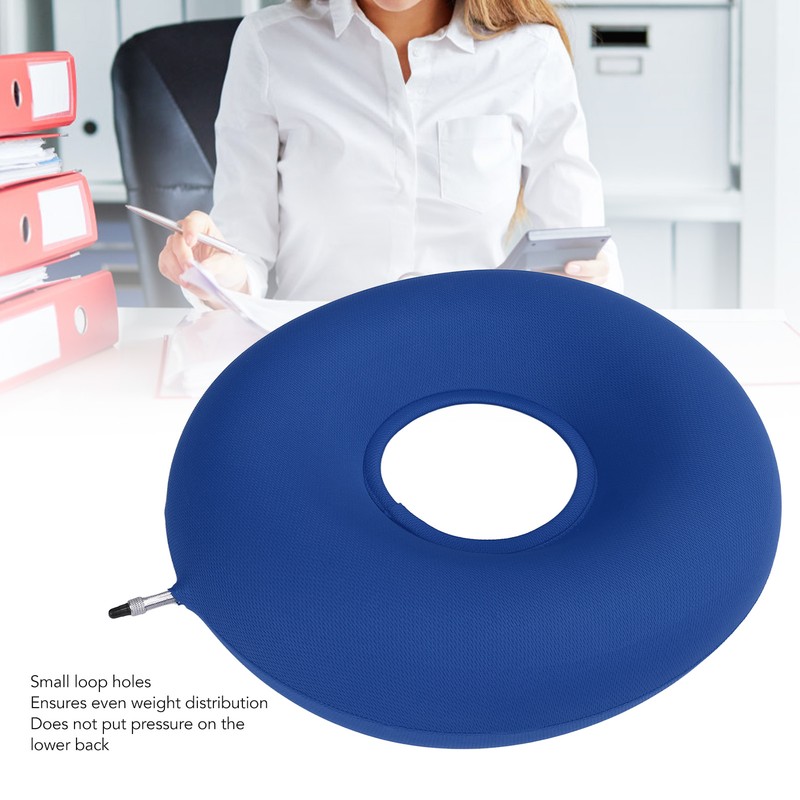 Inflatable Donut Cushion Prevents Bed Sores Thickened Round Inflatable Ring