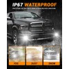 4X4FLSTC LED Fog Lights Assembly Compatible with 4th Gen 2013-2018