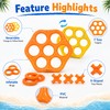Inflatable Ring Toss Pool Game for Summer Fun – Hexagonal