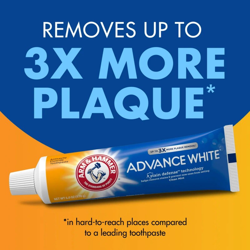 Kit 2 Arm & Hammer Advance White Extreme Blanqueamiento