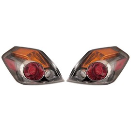 For Nissan Altima Tail Light Assembly 2010 2011 2012 Driver and Passenger Side Pair Sedan Replacement For NI2800190, NI2801190 | 26555-ZX00B, 26550-ZX00B