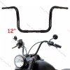 Unbranded 12" Rise 1-1/4" Adjustable Handlebar Fit For Harley Softail
