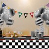 2 PCS Racing Car Plastic Tablecloths Car Theme Disposable Party