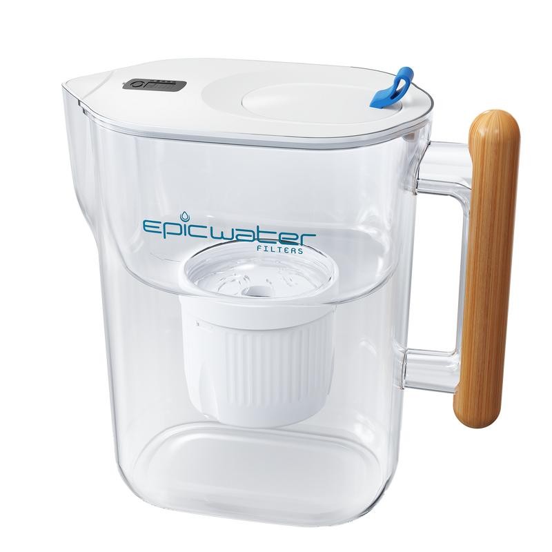 Pure Pitcher | Removes Fluoride & PFAS - Color: Navy