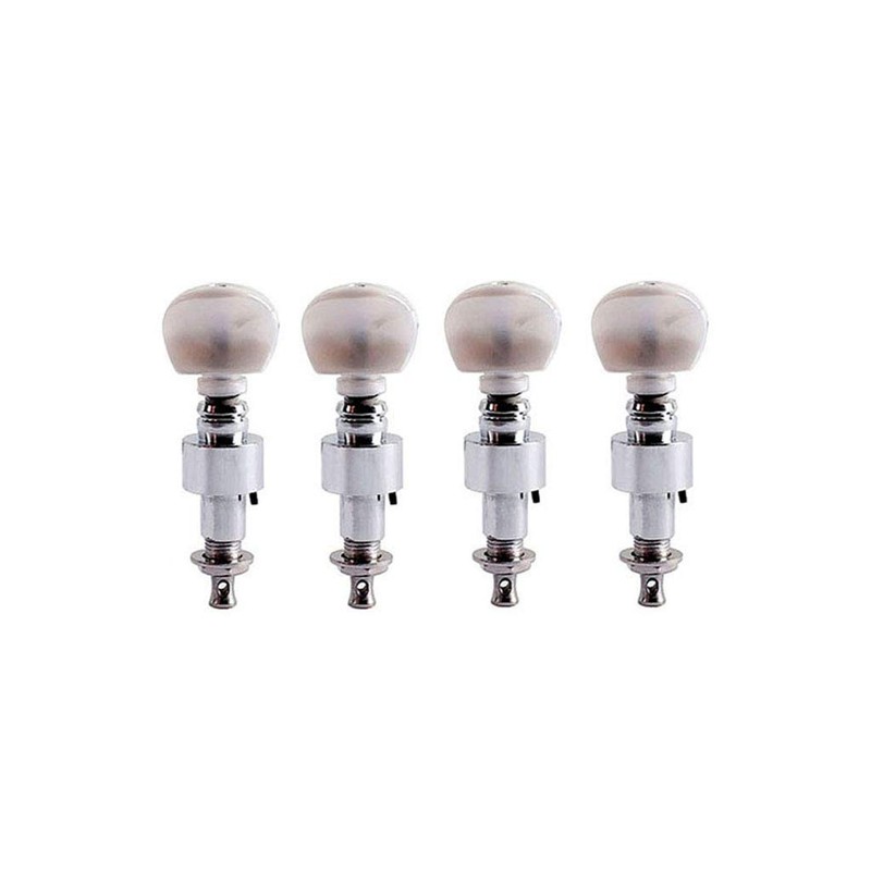 Alnicov Geared Banjo Pegs Machine Heads with Pearled Pegs for